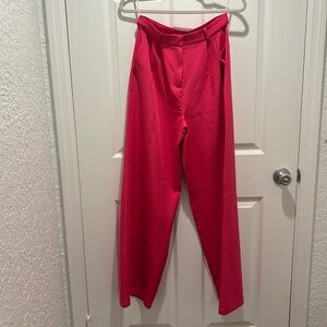 Commense Pink Vest and Trouser Set Women’s Sz Medium